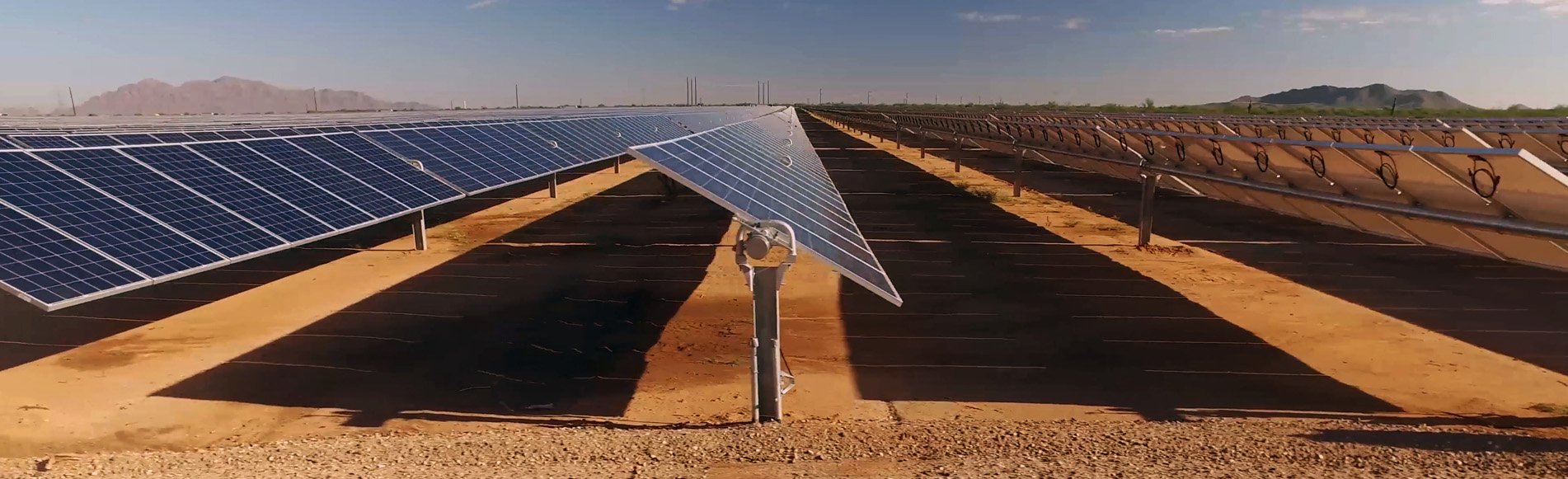 AUS Solar Farm Stock Image